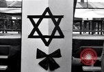 Image of Jewish U.S. Army Chaplain conducts services at Dachau concentration ca Dachau Germany, 1945, second 10 stock footage video 65675036082