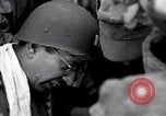 Image of Jewish U.S. Army Chaplain conducts services at Dachau concentration ca Dachau Germany, 1945, second 14 stock footage video 65675036082