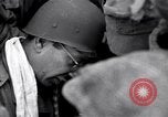 Image of Jewish U.S. Army Chaplain conducts services at Dachau concentration ca Dachau Germany, 1945, second 15 stock footage video 65675036082