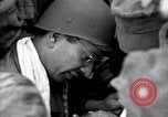 Image of Jewish U.S. Army Chaplain conducts services at Dachau concentration ca Dachau Germany, 1945, second 19 stock footage video 65675036082
