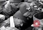 Image of Jewish U.S. Army Chaplain conducts services at Dachau concentration ca Dachau Germany, 1945, second 21 stock footage video 65675036082