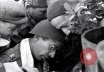 Image of Jewish U.S. Army Chaplain conducts services at Dachau concentration ca Dachau Germany, 1945, second 23 stock footage video 65675036082
