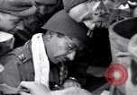 Image of Jewish U.S. Army Chaplain conducts services at Dachau concentration ca Dachau Germany, 1945, second 27 stock footage video 65675036082