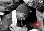 Image of Jewish U.S. Army Chaplain conducts services at Dachau concentration ca Dachau Germany, 1945, second 29 stock footage video 65675036082
