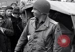 Image of Jewish U.S. Army Chaplain conducts services at Dachau concentration ca Dachau Germany, 1945, second 33 stock footage video 65675036082