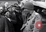 Image of Jewish U.S. Army Chaplain conducts services at Dachau concentration ca Dachau Germany, 1945, second 34 stock footage video 65675036082