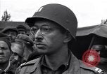 Image of Jewish U.S. Army Chaplain conducts services at Dachau concentration ca Dachau Germany, 1945, second 41 stock footage video 65675036082