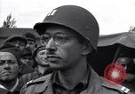 Image of Jewish U.S. Army Chaplain conducts services at Dachau concentration ca Dachau Germany, 1945, second 42 stock footage video 65675036082