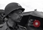 Image of Jewish U.S. Army Chaplain conducts services at Dachau concentration ca Dachau Germany, 1945, second 51 stock footage video 65675036082
