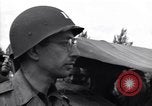 Image of Jewish U.S. Army Chaplain conducts services at Dachau concentration ca Dachau Germany, 1945, second 55 stock footage video 65675036082