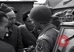 Image of Jewish U.S. Army Chaplain conducts services at Dachau concentration ca Dachau Germany, 1945, second 58 stock footage video 65675036082