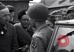 Image of Jewish U.S. Army Chaplain conducts services at Dachau concentration ca Dachau Germany, 1945, second 61 stock footage video 65675036082