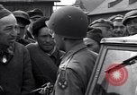Image of Jewish U.S. Army Chaplain conducts services at Dachau concentration ca Dachau Germany, 1945, second 62 stock footage video 65675036082