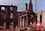 Image Des bombes ont endommagé des bâtiments à Wiesbaden en Allemagne Wiesbaden Allemagne, 1945, de la seconde 33 séquences d'archives historiques vidéo 65675036085