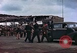 Standbild Generalleutnant Hoyt S Vandenberg Torgau Deutschland, 1945, aus Sekunde 37 historischem Filmmaterial Videoclip 65675036087