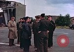 Standbild Generalleutnant Hoyt S Vandenberg Torgau Deutschland, 1945, aus Sekunde 41 historischem Filmmaterial Videoclip 65675036087