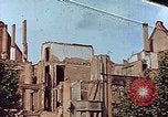 Image of damaged buildings Leipzig Germany, 1945, second 1 stock footage video 65675036094