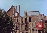 Image of damaged buildings Leipzig Germany, 1945, second 3 stock footage video 65675036094