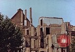 Image of damaged buildings Leipzig Germany, 1945, second 6 stock footage video 65675036094