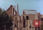 Image of damaged buildings Leipzig Germany, 1945, second 7 stock footage video 65675036094