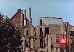 Image of damaged buildings Leipzig Germany, 1945, second 8 stock footage video 65675036094