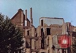 Image of damaged buildings Leipzig Germany, 1945, second 9 stock footage video 65675036094