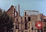 Image of damaged buildings Leipzig Germany, 1945, second 10 stock footage video 65675036094