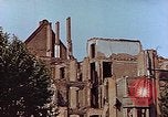 Image of damaged buildings Leipzig Germany, 1945, second 13 stock footage video 65675036094