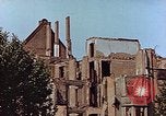 Image of damaged buildings Leipzig Germany, 1945, second 18 stock footage video 65675036094