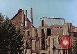 Image of damaged buildings Leipzig Germany, 1945, second 21 stock footage video 65675036094