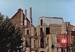 Image of damaged buildings Leipzig Germany, 1945, second 24 stock footage video 65675036094