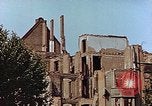 Image of damaged buildings Leipzig Germany, 1945, second 25 stock footage video 65675036094