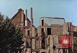 Image of damaged buildings Leipzig Germany, 1945, second 27 stock footage video 65675036094