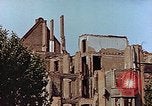 Image of damaged buildings Leipzig Germany, 1945, second 31 stock footage video 65675036094