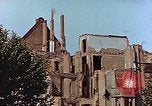 Image of damaged buildings Leipzig Germany, 1945, second 35 stock footage video 65675036094