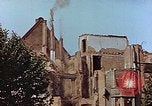 Image of damaged buildings Leipzig Germany, 1945, second 36 stock footage video 65675036094