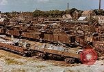 Image of destroyed marshaling yard Cologne Germany, 1945, second 14 stock footage video 65675036096