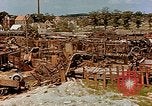 Image of destroyed marshaling yard Cologne Germany, 1945, second 20 stock footage video 65675036096