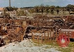 Image of destroyed marshaling yard Cologne Germany, 1945, second 21 stock footage video 65675036096