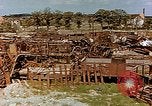 Image of destroyed marshaling yard Cologne Germany, 1945, second 23 stock footage video 65675036096