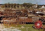 Image of destroyed marshaling yard Cologne Germany, 1945, second 24 stock footage video 65675036096