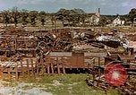 Image of destroyed marshaling yard Cologne Germany, 1945, second 25 stock footage video 65675036096