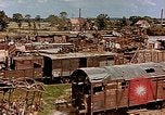 Image of destroyed marshaling yard Cologne Germany, 1945, second 36 stock footage video 65675036096