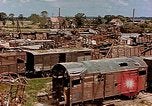 Image of destroyed marshaling yard Cologne Germany, 1945, second 37 stock footage video 65675036096