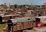 Image of destroyed marshaling yard Cologne Germany, 1945, second 39 stock footage video 65675036096