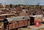 Image of destroyed marshaling yard Cologne Germany, 1945, second 40 stock footage video 65675036096
