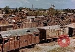 Image of destroyed marshaling yard Cologne Germany, 1945, second 42 stock footage video 65675036096