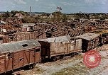 Image of destroyed marshaling yard Cologne Germany, 1945, second 45 stock footage video 65675036096