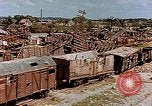 Image of destroyed marshaling yard Cologne Germany, 1945, second 49 stock footage video 65675036096