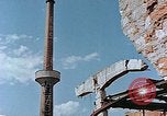 Image of wrecked German factory Schweinfurt Germany, 1945, second 62 stock footage video 65675036105